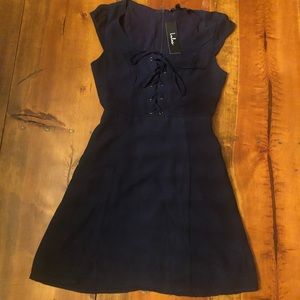 Tie front dress